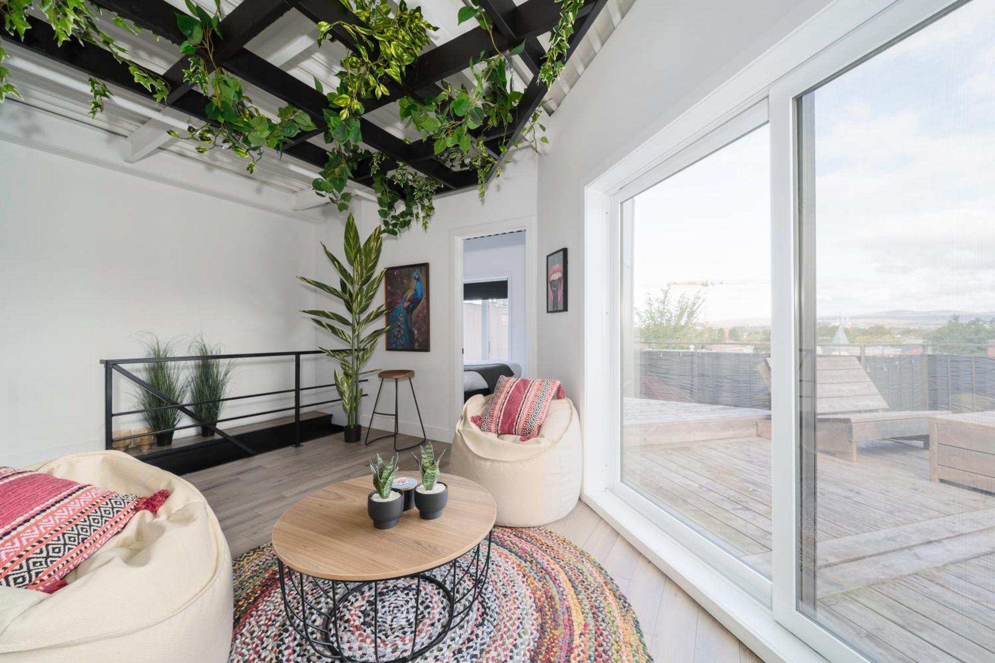 شقة Heaven'S Garden / / Luxury Penthouse Downtown مدينة كويبيك المظهر الخارجي الصورة